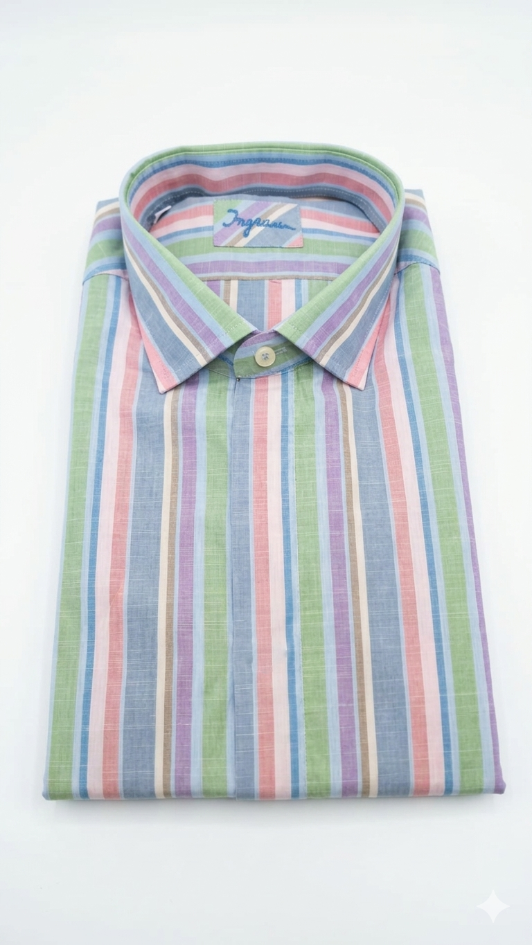 Camicia mezza manica Slim Fit Ingram