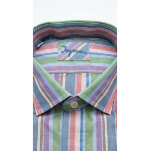 Camicia mezza manica slim fit