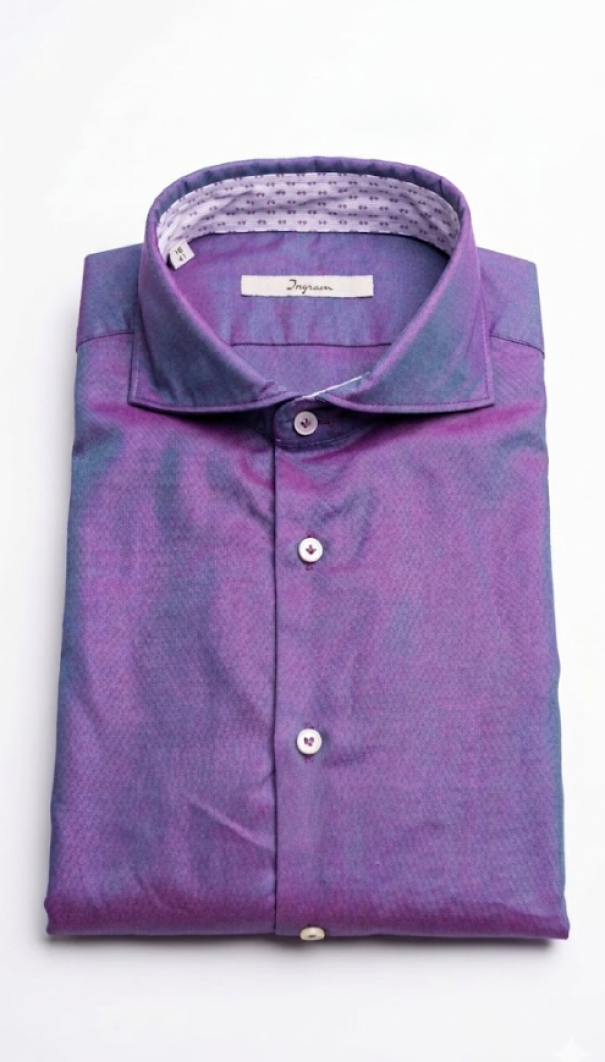 Camicia Slim Fit Ingram Viola