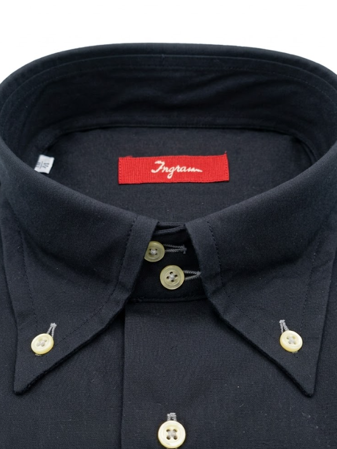 Camicia Ingram button down Nero