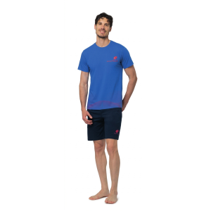 Pigiama estivo lotto uomo bluette