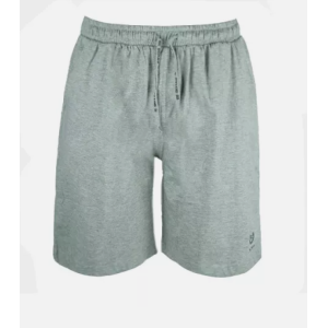 Bermuda uomo jersey calibrato grigio grigio