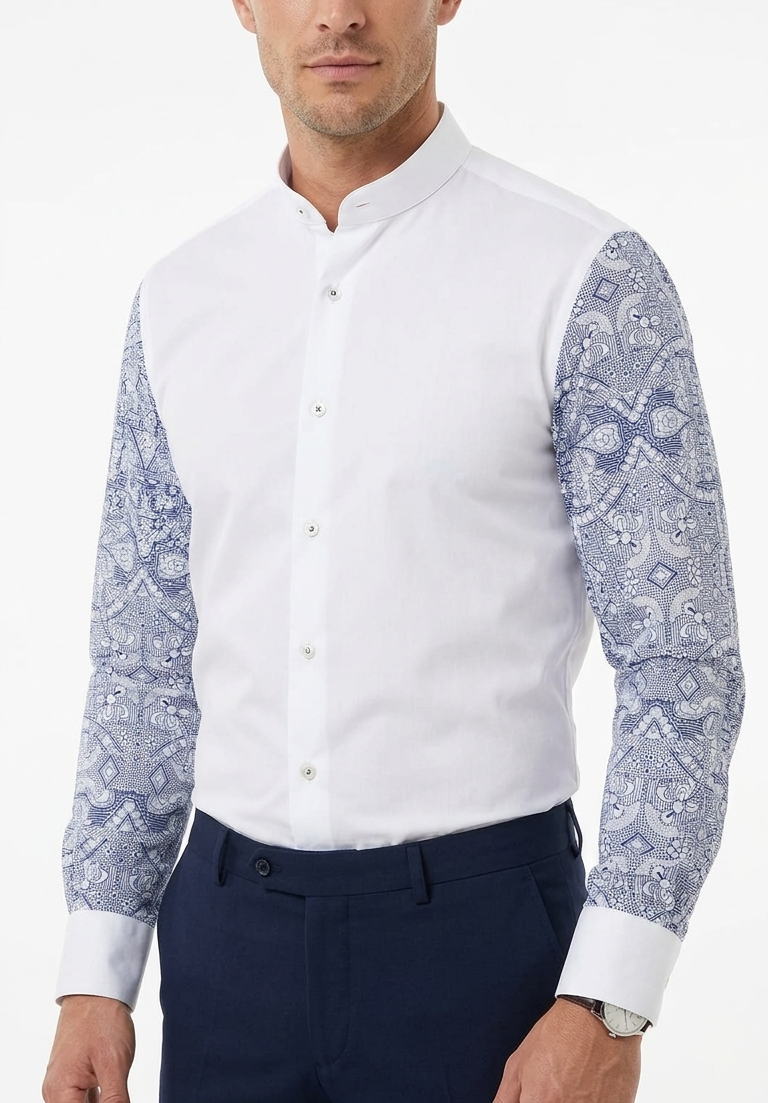 Camicia coreana Slim Fit Ingram