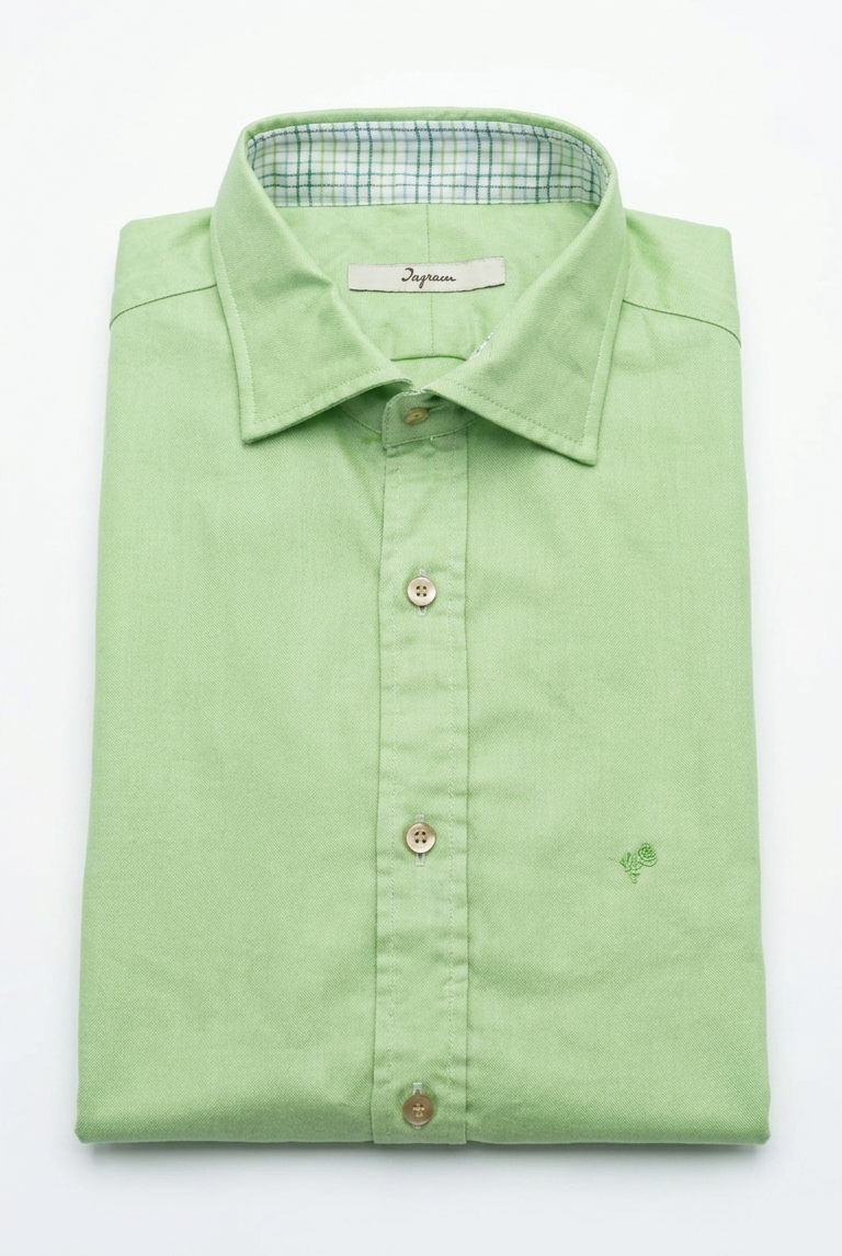 Camicia verde Ingram uomo