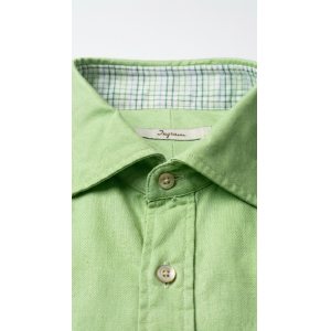 Camicia verde  uomo