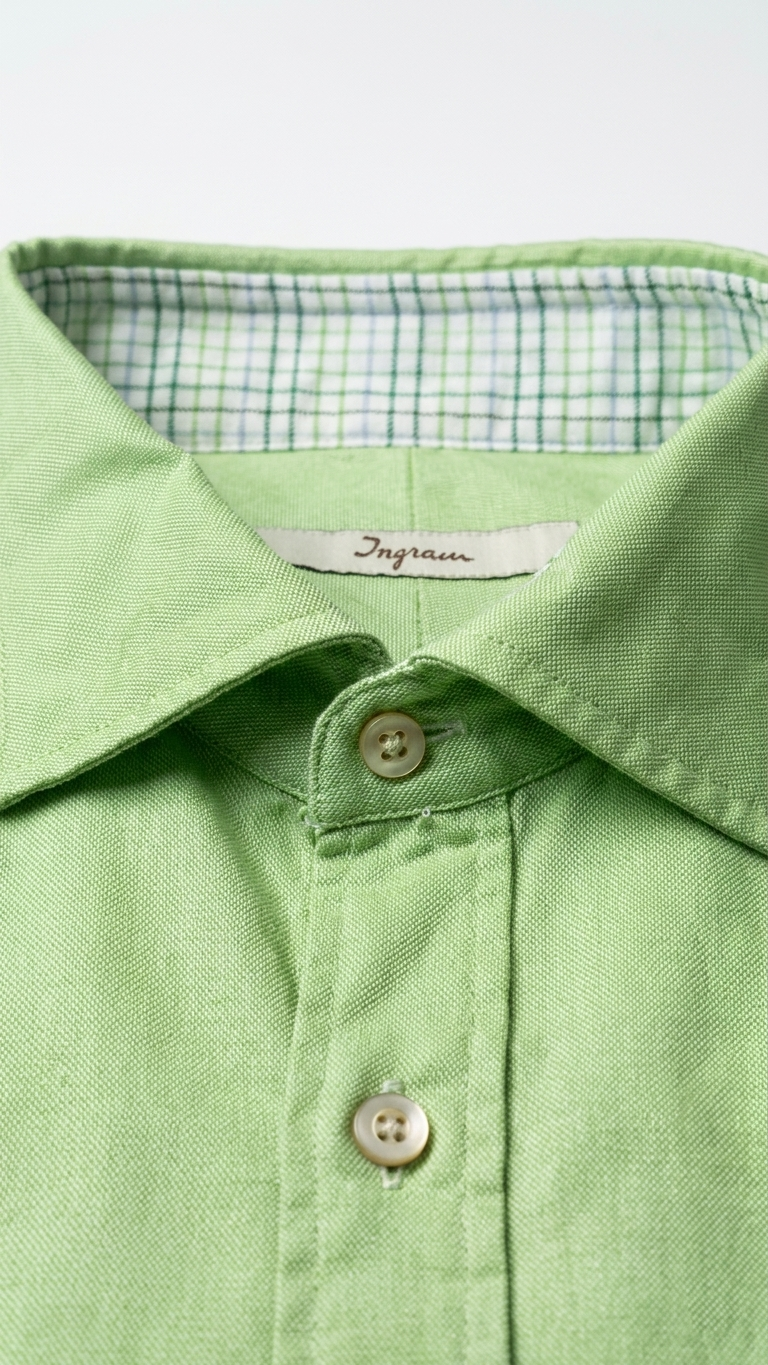Camicia verde Ingram uomo