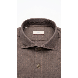 Camicia slim fit  micro trama