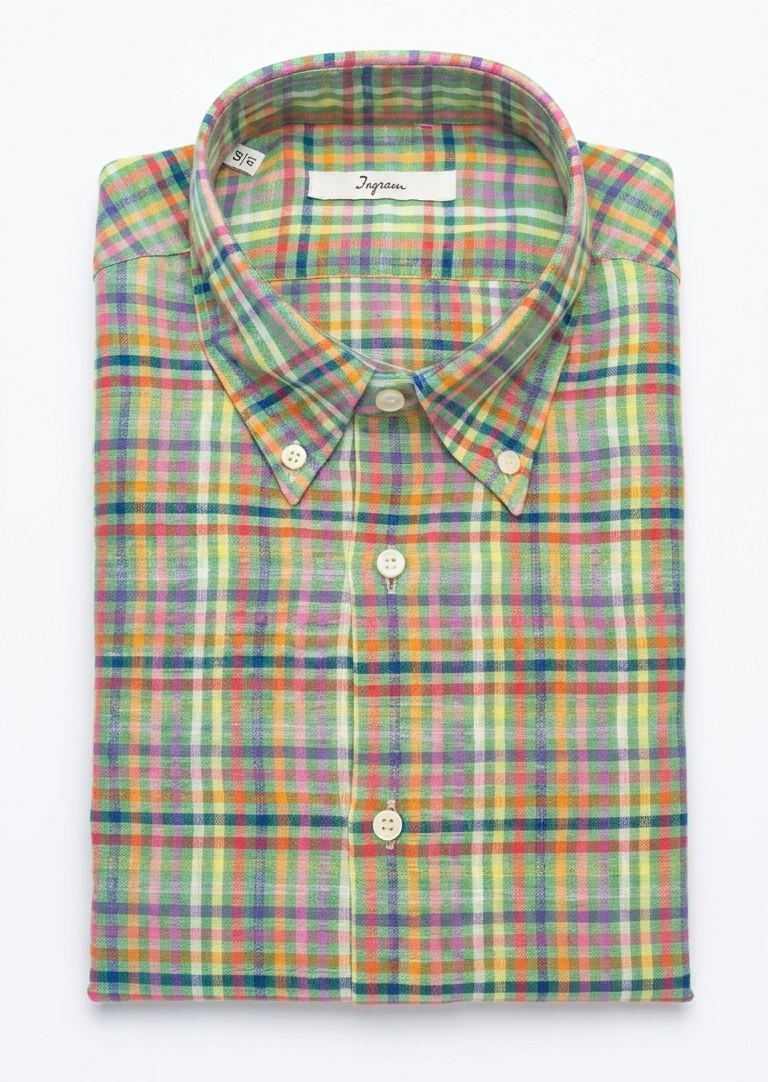 Camicia Slim Fit Ingram Quadri
