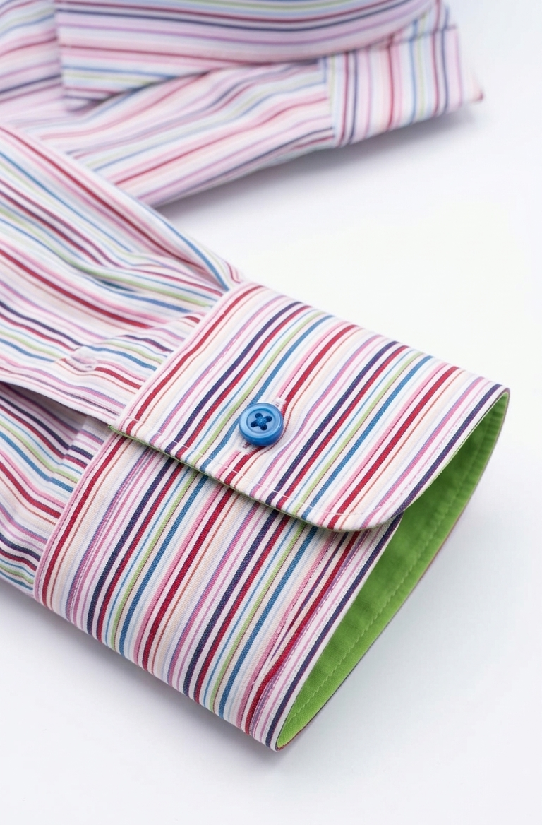 Camicia Slim Fit Ingram Righe