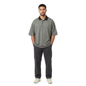 Polo uomo  golf vintage grigio xl oversize