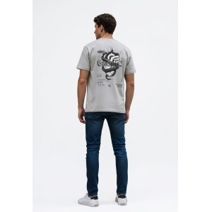 T-shirt uomo scritta posteriore