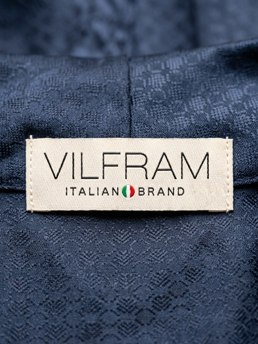 Giacca da camera in raso da uomo Vilfram