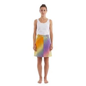 Gonna vintage donna  lino multicolor