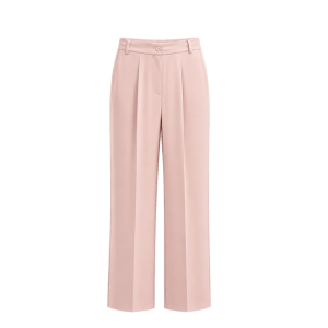 Twin set merletto+ top + pantalone palazzo  rosa