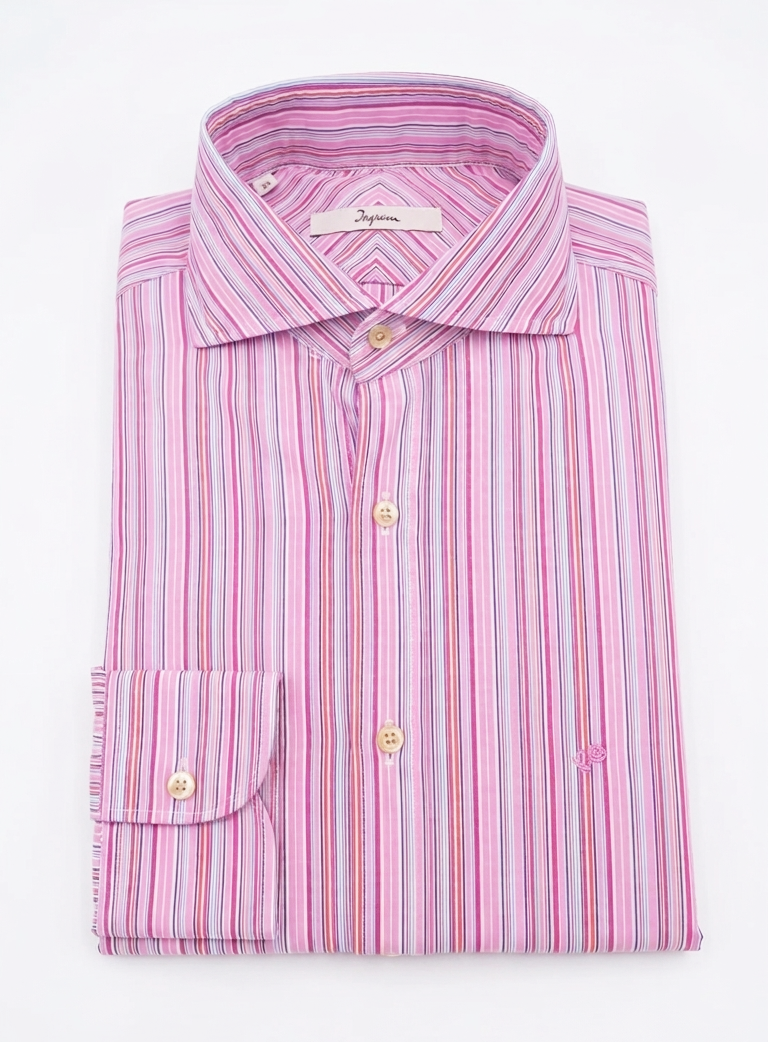Camicia Ingram righe multicolor