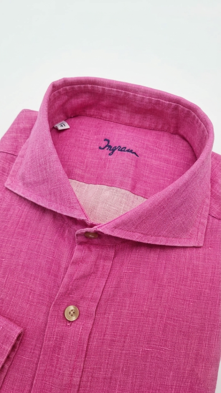 Camicia Puro Lino Regular Fit Ingram