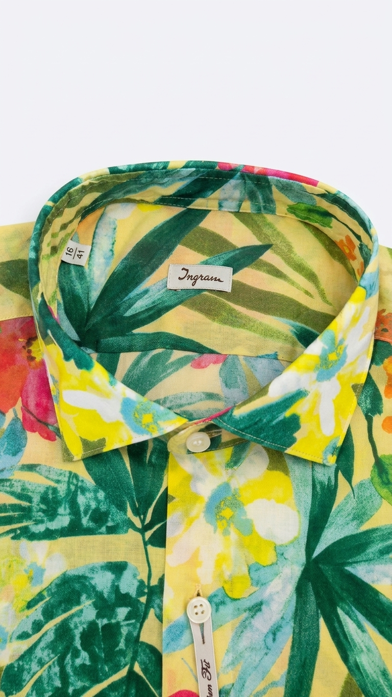 Camicia Ingram Slim Fit floreale