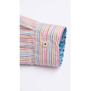 Camicia  righe multicolor