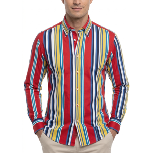 Camicia slim fit  righe
