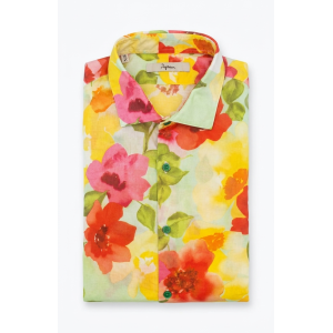 Camicia  slim fit floreale