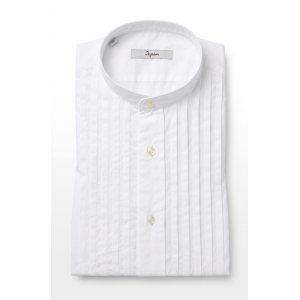 Camicia collo coreana uomo
