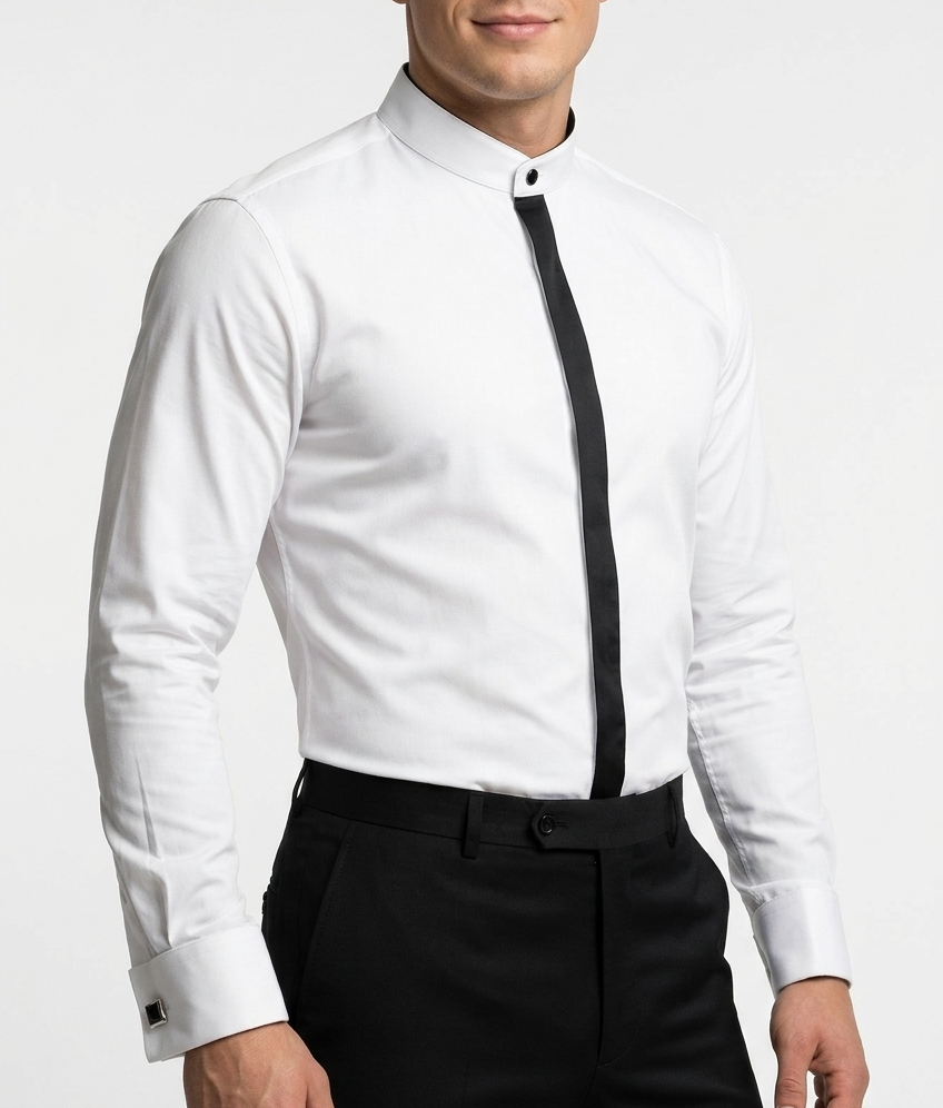 camicia-cerimonia-01 Camicia Slim Fit da cerimonia Ingram