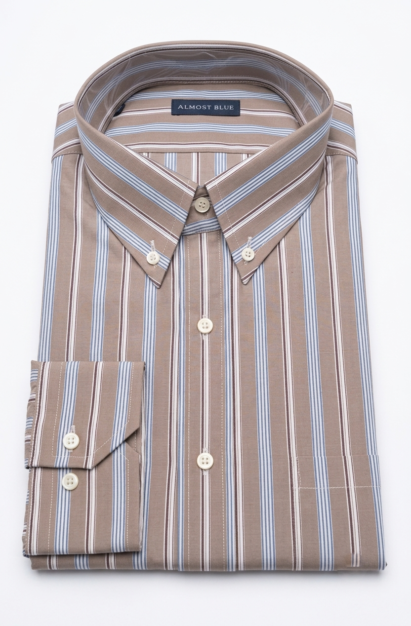 camicia-classic-02 Camicia Classic Fit righe Almost Blue