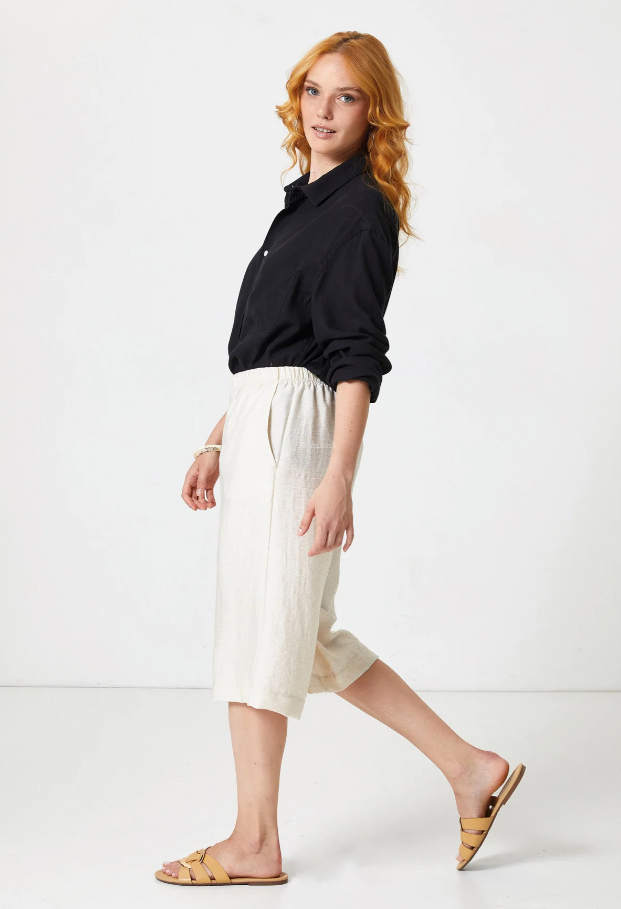 bermuda-lino-donna-03 Bermuda misto lino beige donna Jadea