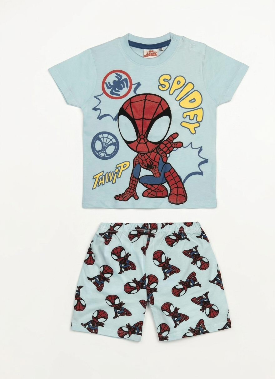 Pigiama estivo da bambino Spiderman