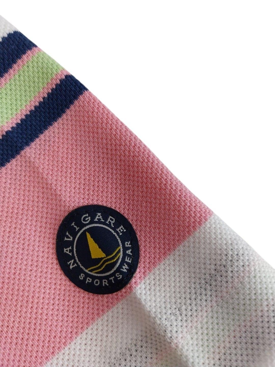 polo-uomo-mezza-manica-navigare-righe-rosa-03 Polo uomo mezza manica Navigare righe Rosa