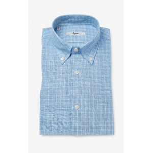 Camicia slim fit puro lino