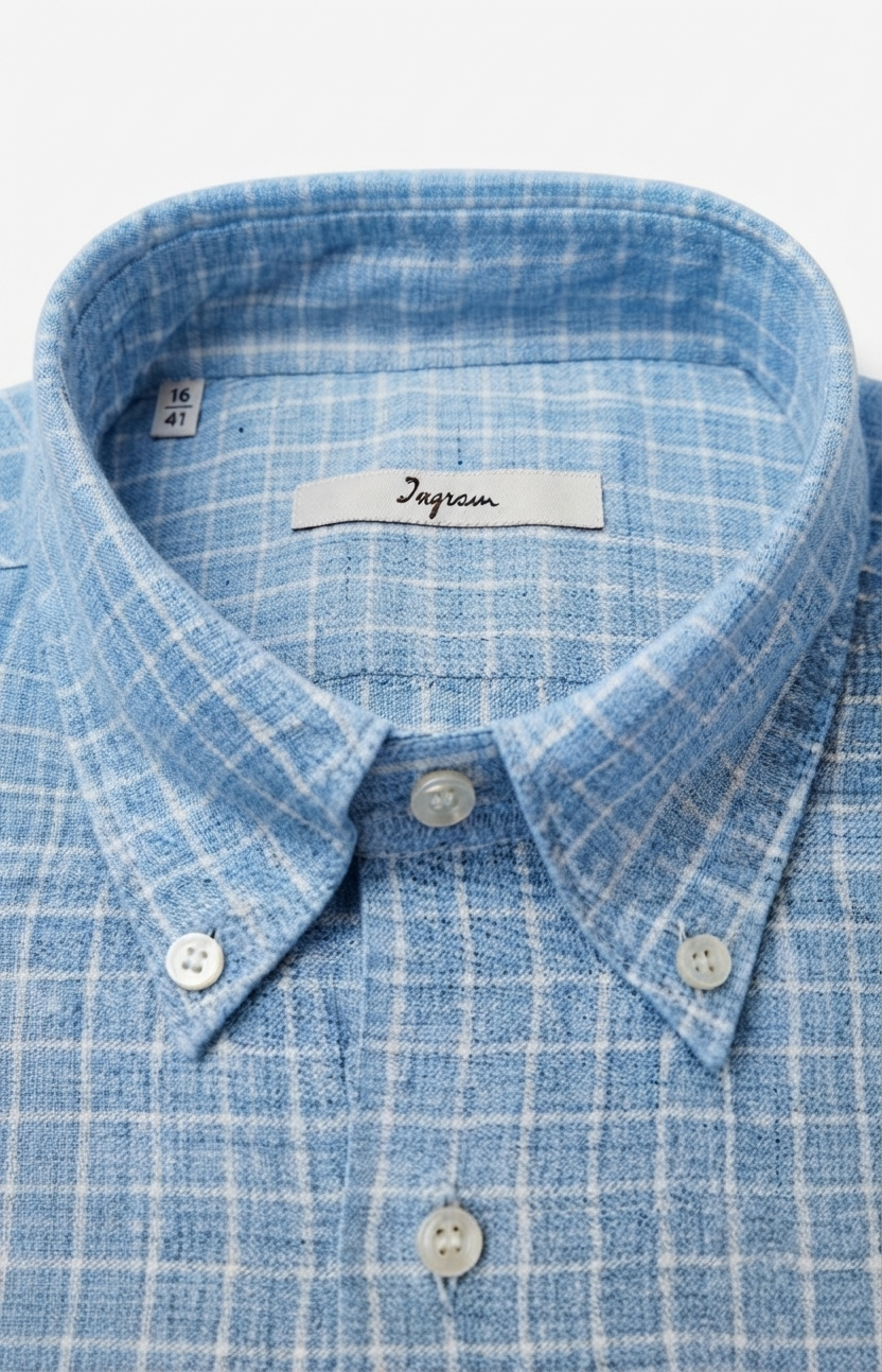 camicia-lino-03 Camicia Slim Fit puro lino Ingram