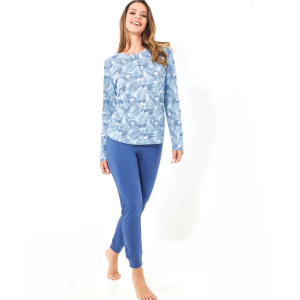 Pigiama donna in cotone jersey  gp5028