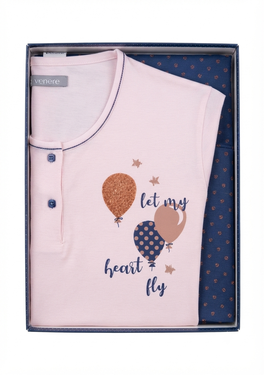 pigiama-donna-02 Pigiama lungo donna cotone jersey Venere