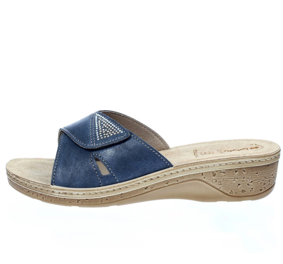 Ciabatte fascia con strappo Inblu donna