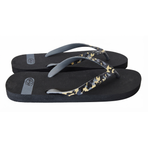Infradito uomo fascia militare  nero