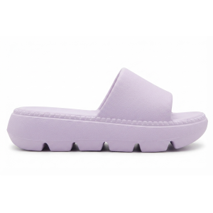 Ciabatte platform donna lilla