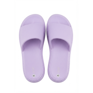 Ciabatte platform donna lilla