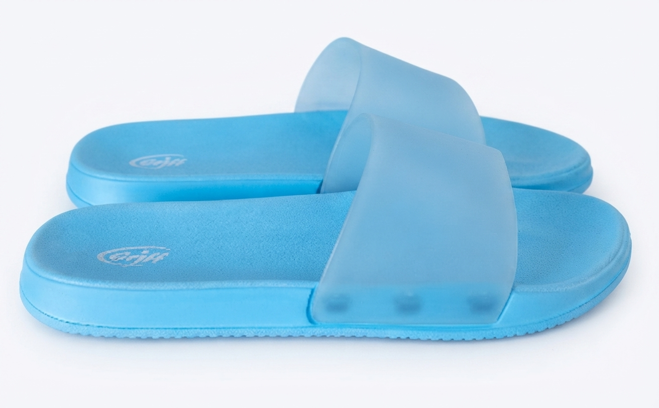 Ciabatte fascia celesti donna Griff
