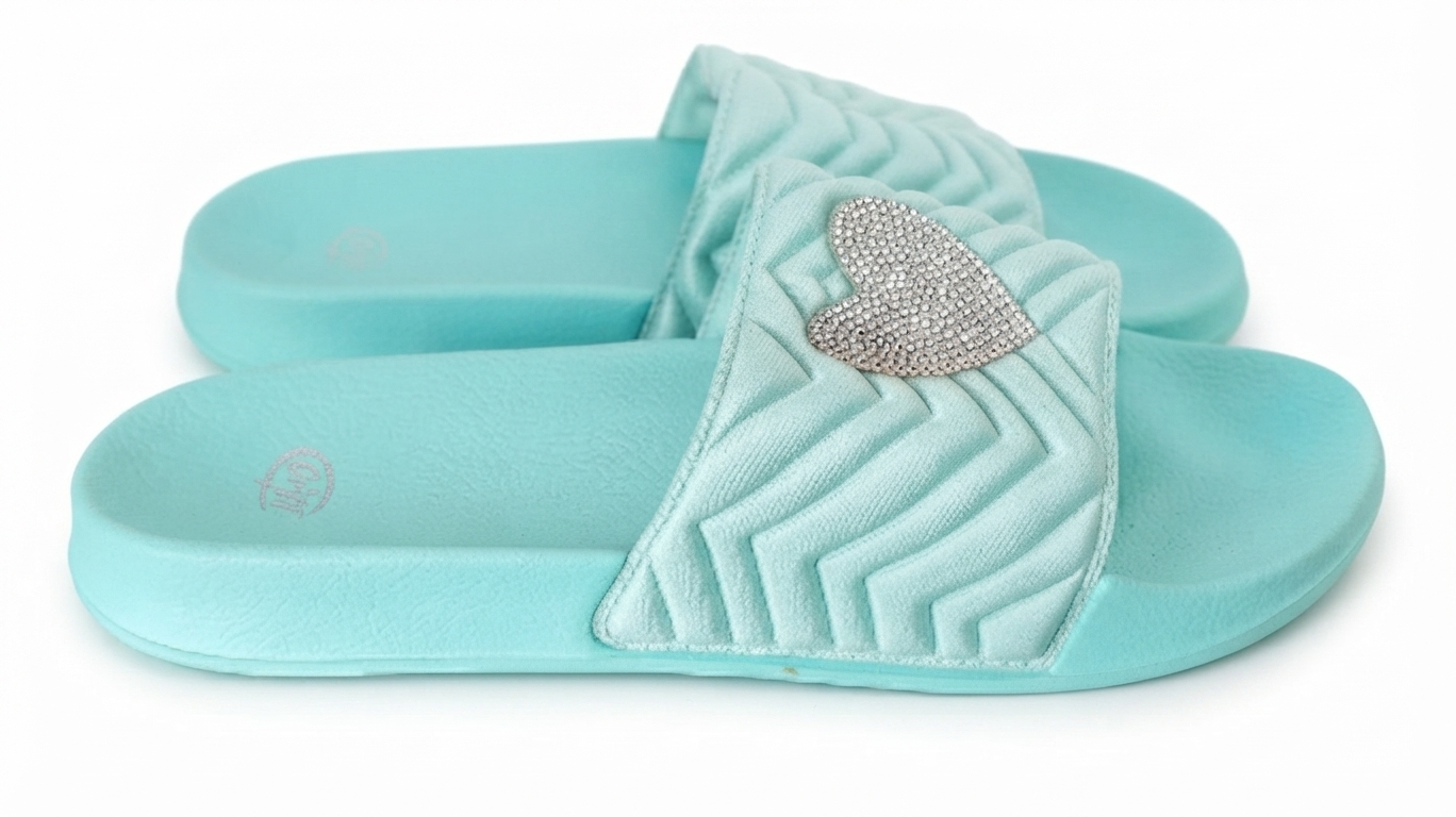 ciabatte-fascia-cuore-02 Ciabatte fascia con cuore glitter Griff donna