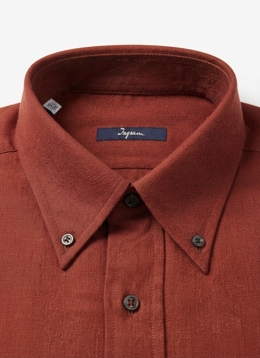 camicia-ingram-flanella-02 Camicia Ingram flanella di cotone