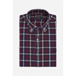 Camicia flanella super slim fit