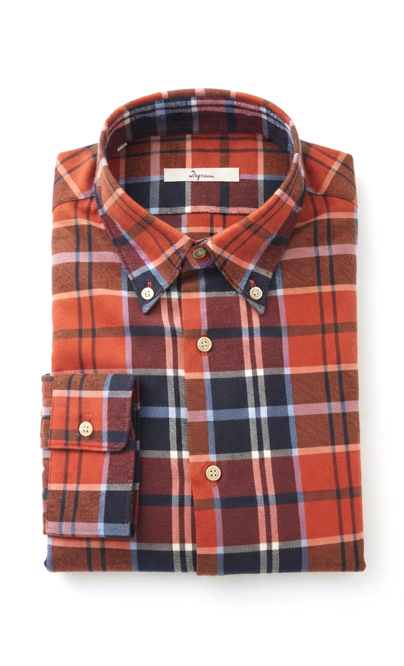 camicia-flanella-01 CamiciCamicia flanella di cotone Ingram