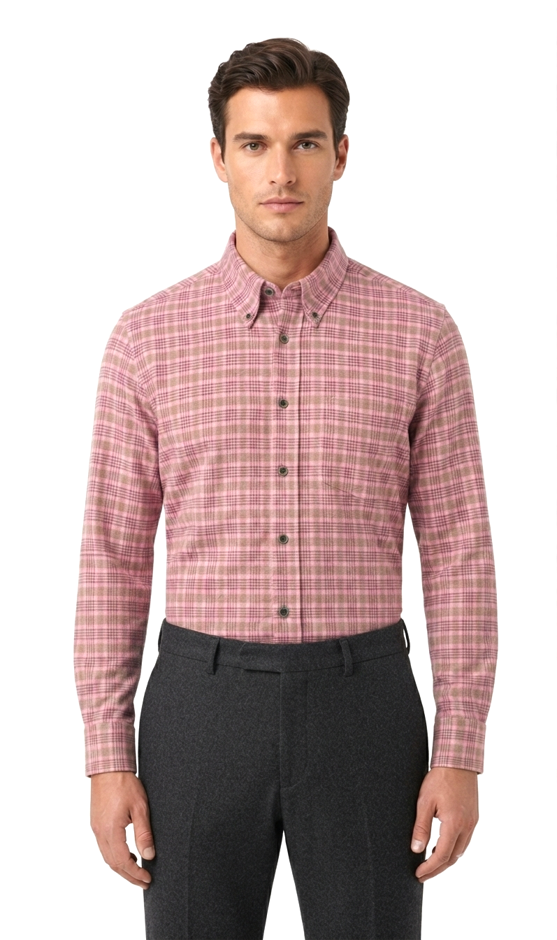 camicia-flanella-uomo-01 Camicia flanella di cotone Ingram