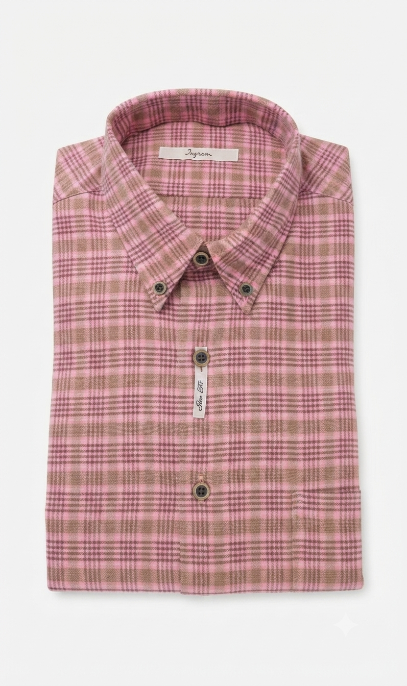 camicia-flanella-uomo-02 Camicia flanella di cotone Ingram