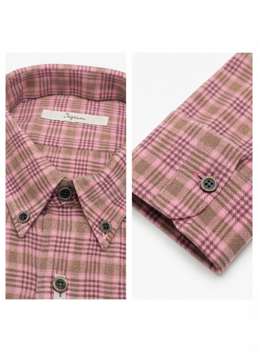camicia-flanella-uomo-03 Camicia flanella di cotone Ingram