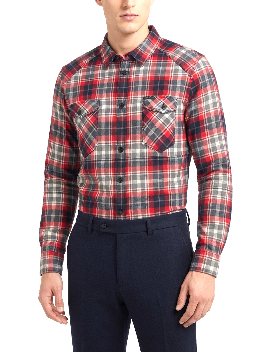 camicia-guess-01 Camicia Guess Slim Fit flanella di cotone