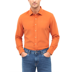 Camicia velluto a costine  slim fit