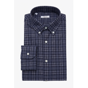Camicia flanella di cotone  slim fit