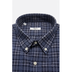Camicia flanella di cotone  slim fit